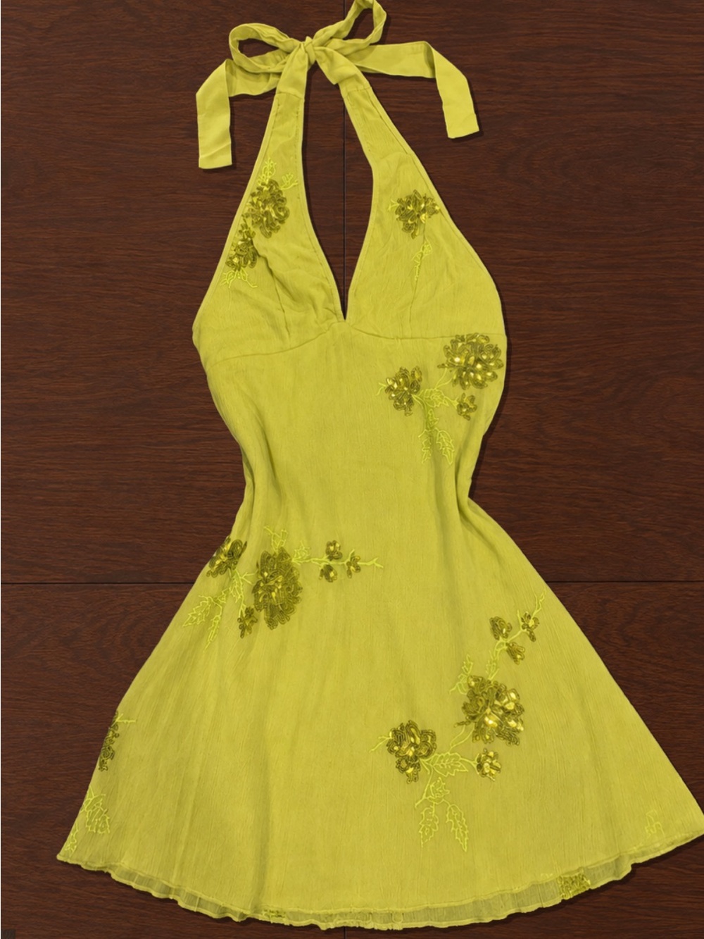 Tinkerbell Mini Halter Dress